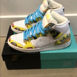 Nike dunk high De La sSoul size 9